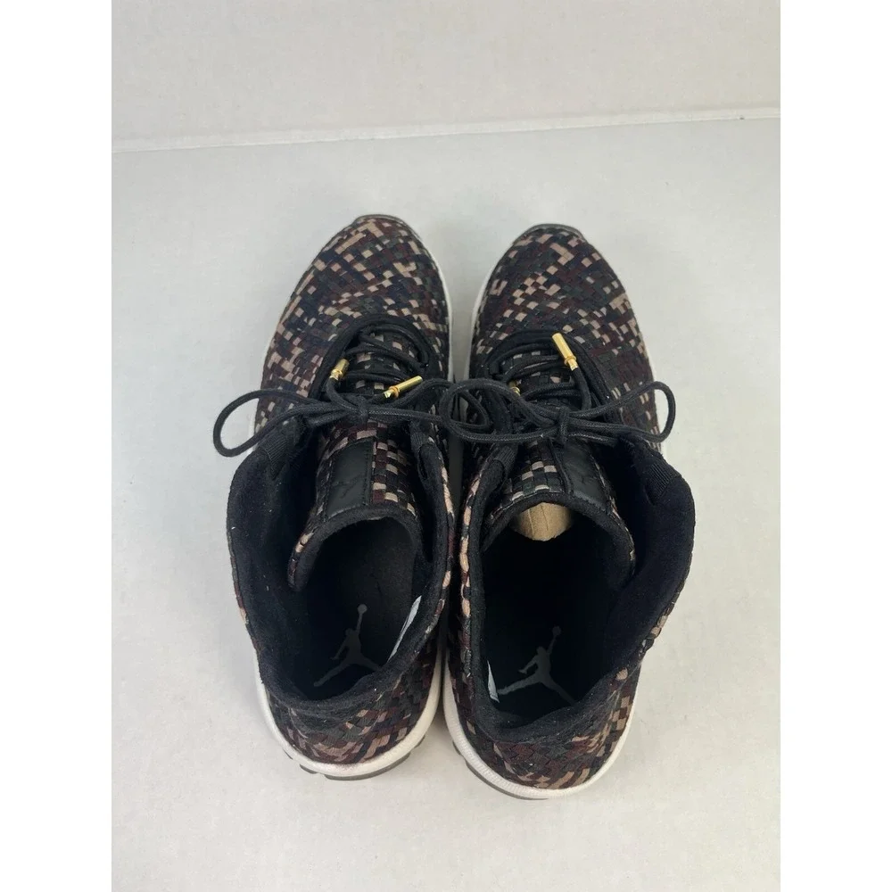 Nike Air Jordan Future Premium Men's Size 10 Woven Army Camo Shoes 652141-301